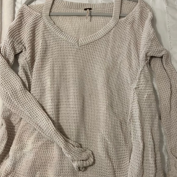 Free people open shoulder sweater - Picture 1 of 3